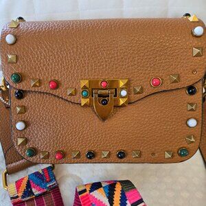 Valentino Rockstud Enchanted Shoulder Bang